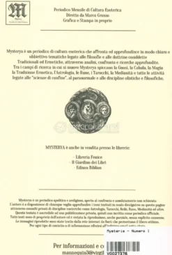 Mysteria - Periodico di Cultura Esoterica - n.1