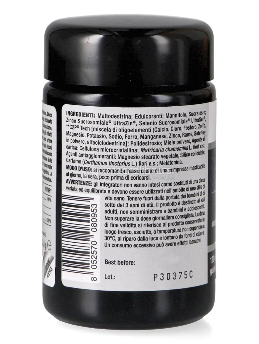 MZS® - Integratore di Melatonina, Zinco, Selenio