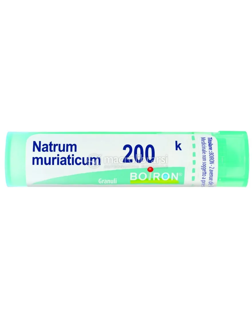 Natrum Muriaticum 200K Granuli Boiron