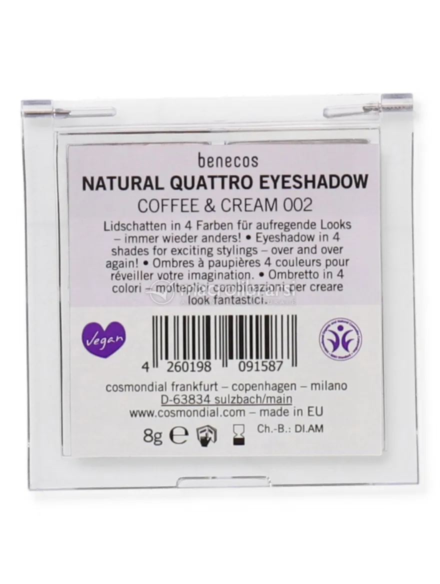Natural Eyeshadow - Ombretto in 4 Colori