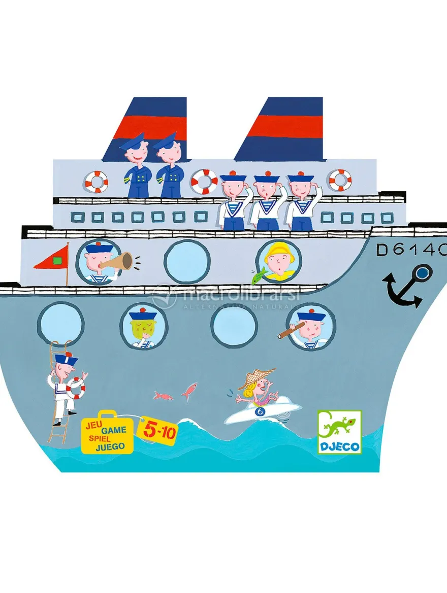 Naviplouf - Battaglia Navale Magnetica Djeco