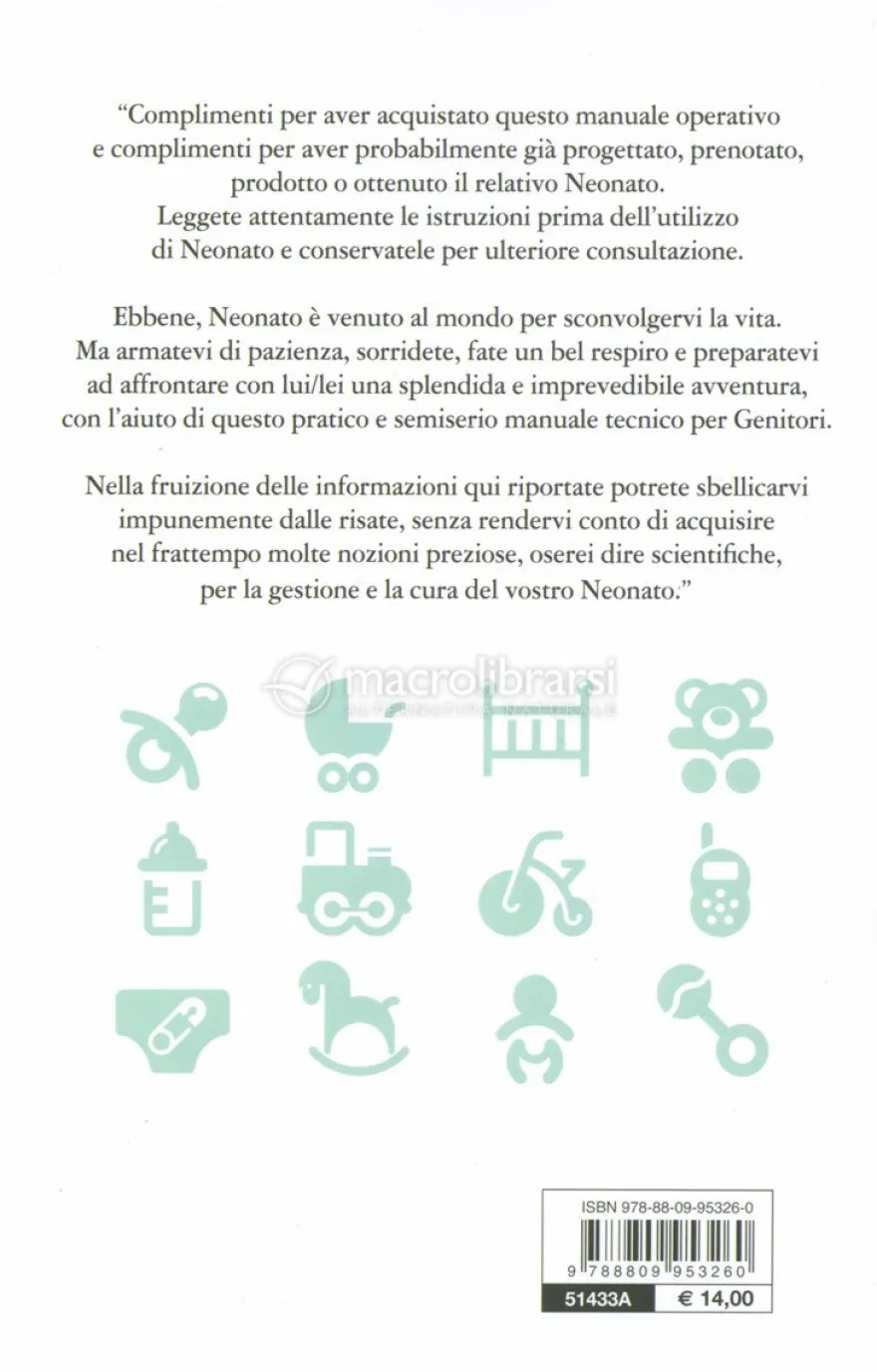 Neonato Istruzioni per l'Uso