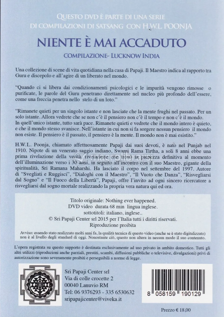 Niente è Mai Accaduto