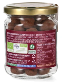 Nocciole della Tuscia al Cioccolato bio - 100 g
