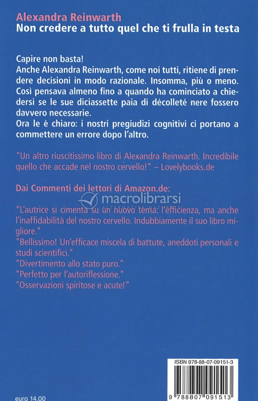 Non Credere a Tutto quel che ti Frulla in Testa