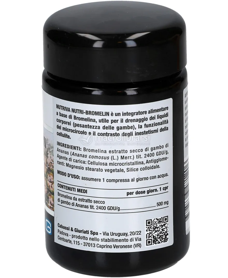 Nutri Bromelin - Integratore a base di Bromelina in Compresse