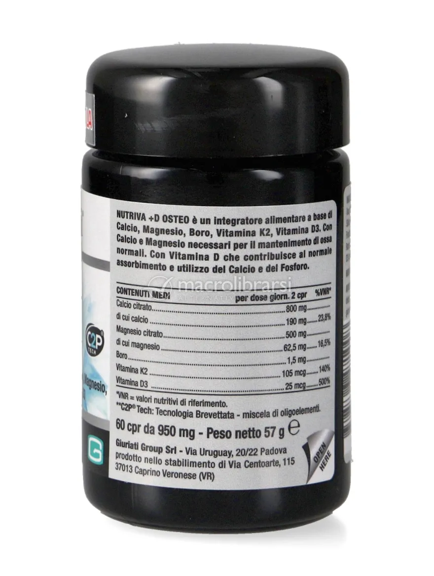 Nutriva +D Osteo in Compresse