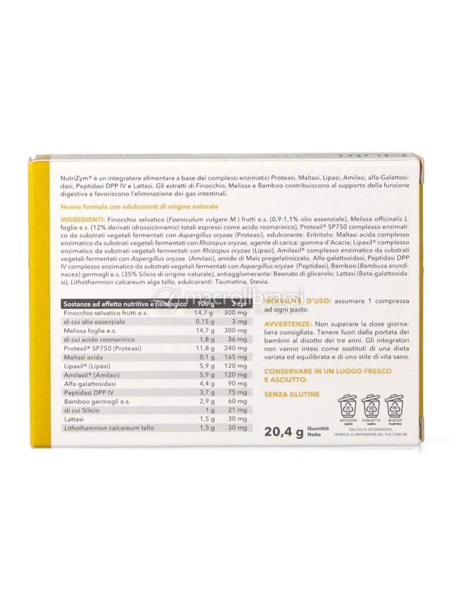 Nutrizym - 30 Compresse Masticabili