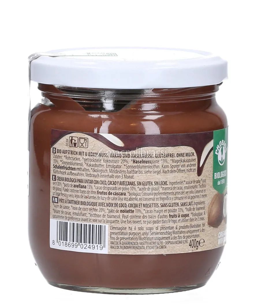 Nut's & Bio Cocco - Crema Biologica Spalmabile