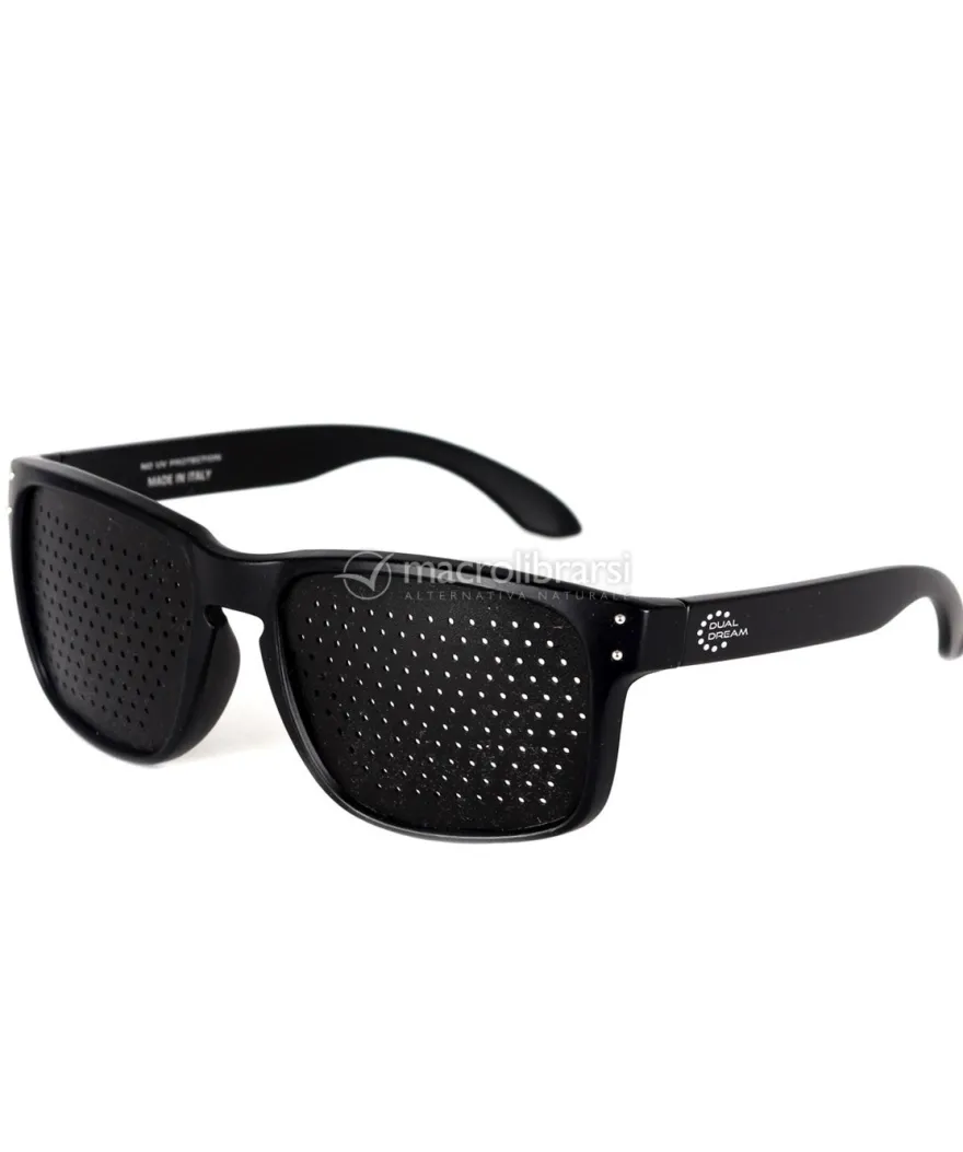 Occhiale Stenopeico Dual Dream® - Modello Moderno - Nero Opaco