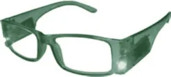 Occhiali Da Lettura Con Luci - Lucy Look - Donna - Verdi - 3,50
