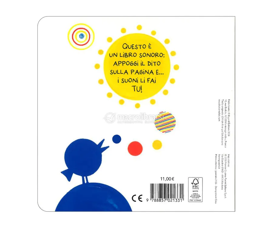 Oh! Un Libro che Fa dei Suoni - Per Piccole Mani