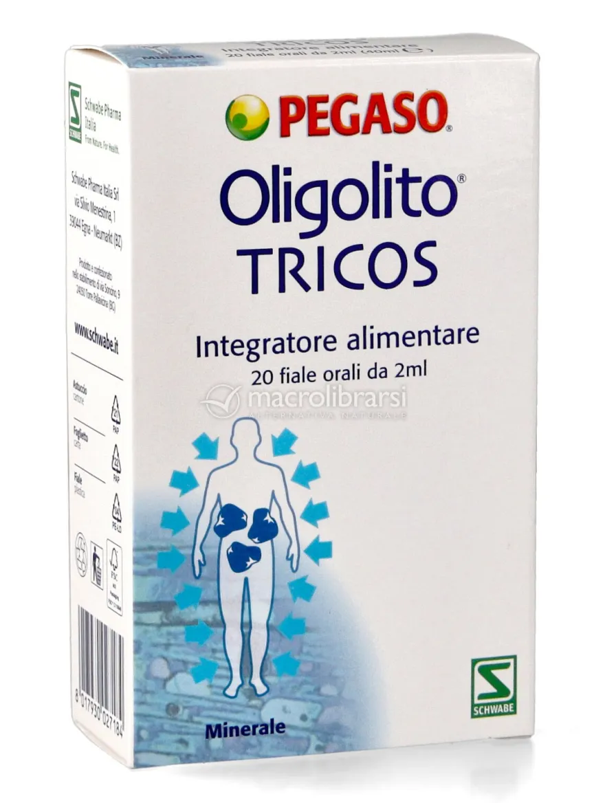 Oligolito Tricos - Integratore di Minerali: Selenio e Rame - in fiale