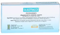 Oligotracce - Potassio - 20 Fiale da 2 ml