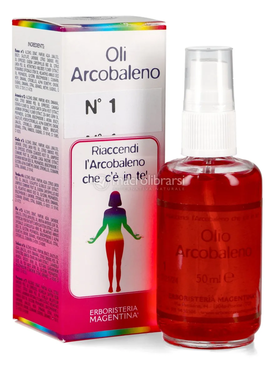 Olio Arcobaleno N.1 Rosso - Sostegno