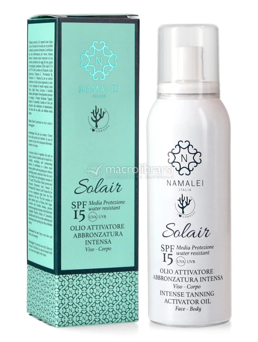 Olio Attivatore Abbronzatura Intensa SPF 15 - Solair