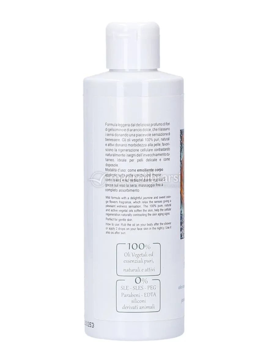 Olio Corpo Emolliente - Gelsomino e Arancio Dolce