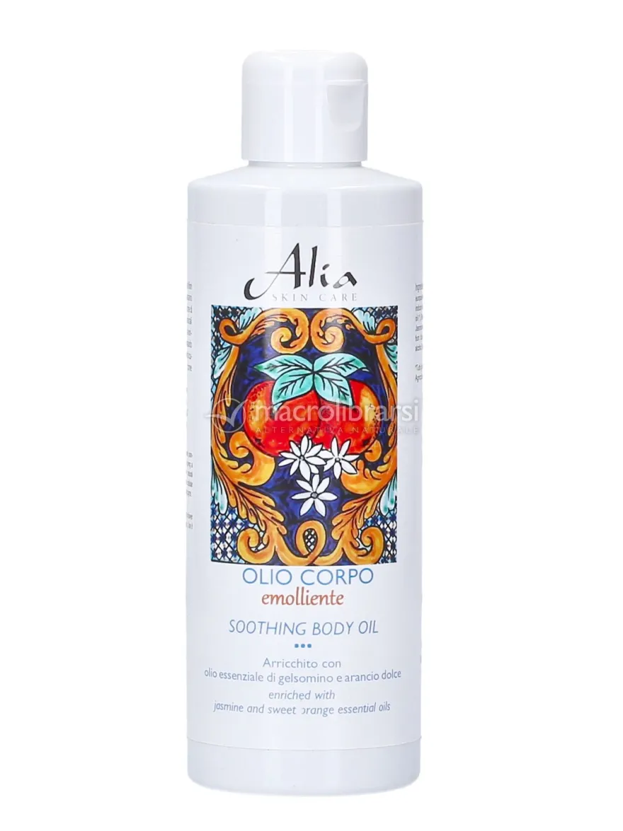 Olio Corpo Emolliente - Gelsomino e Arancio Dolce
