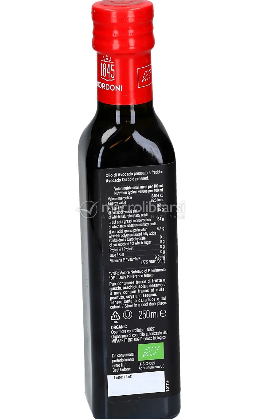 Olio di Avocado Bio