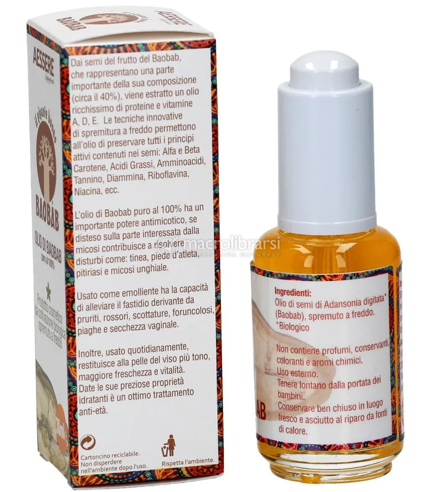Olio di Baobab Puro al 100%