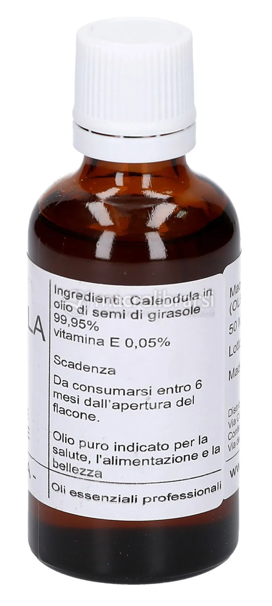 Olio di Calendula Bio - Olio Base Puro - 50 ml