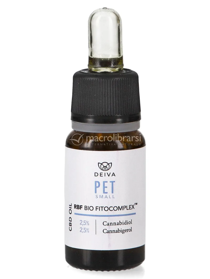 Olio di CBD Bio per Cani e Gatti Pet Small 5%