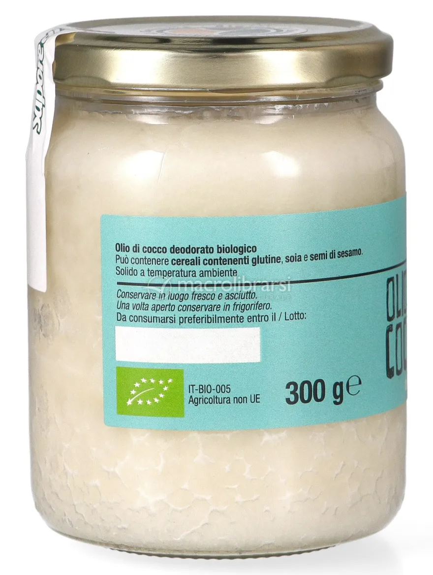 Olio di Cocco Deodorato Bio