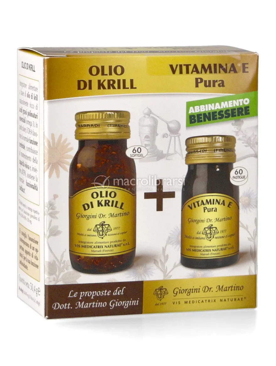 Olio Di Krill + Vitamina E Pura - Cofanetto