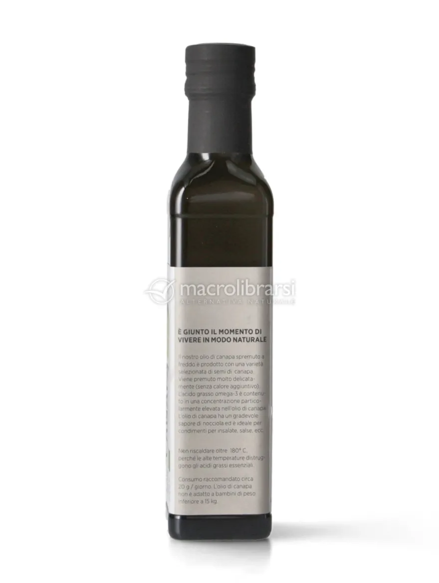 Olio di Semi di Canapa Sativa - 250 ml