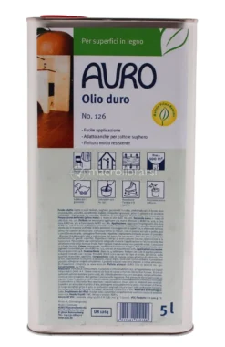Olio Duro per Superfici in Legno n. 126 - 5 l