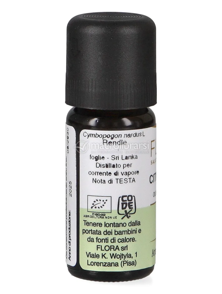 Olio Essenziale di Citronella Bio