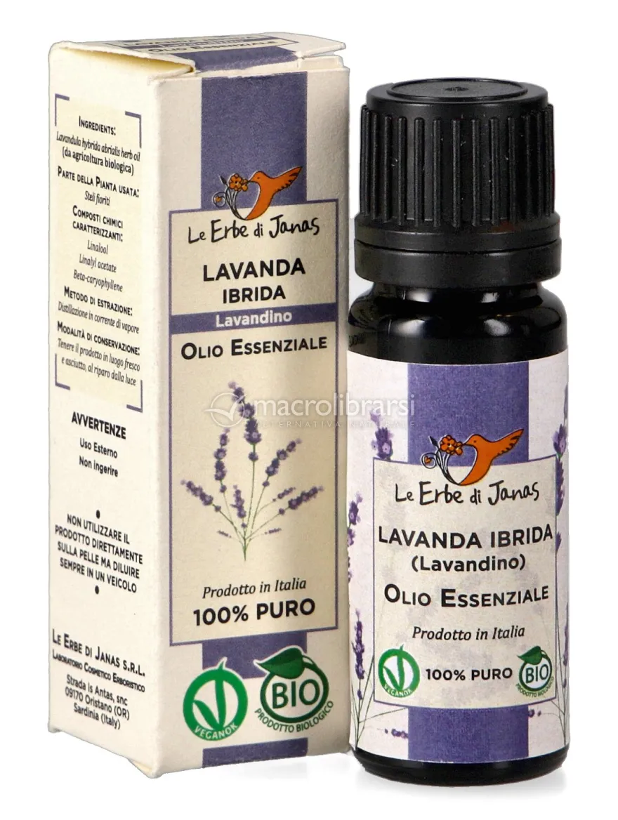 Olio Essenziale di Lavanda Ibrida (Lavandino)