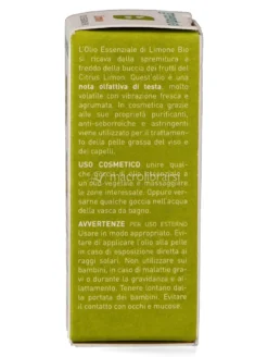 Olio Essenziale di Limone Bio