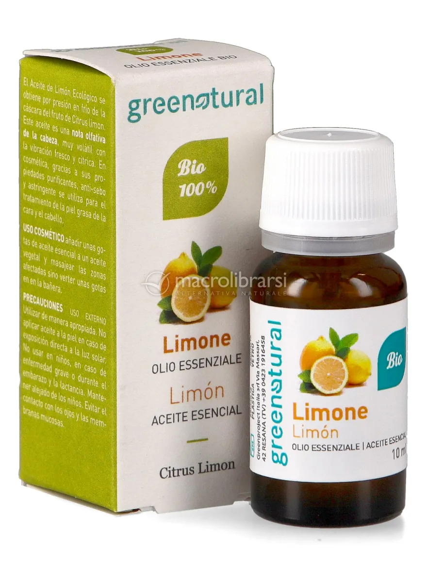 Olio Essenziale di Limone Bio