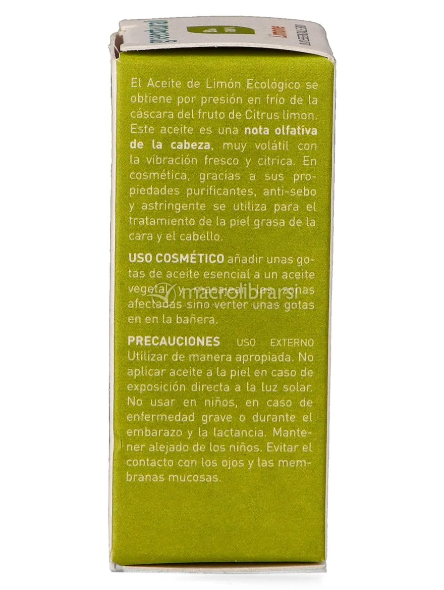 Olio Essenziale di Limone Bio