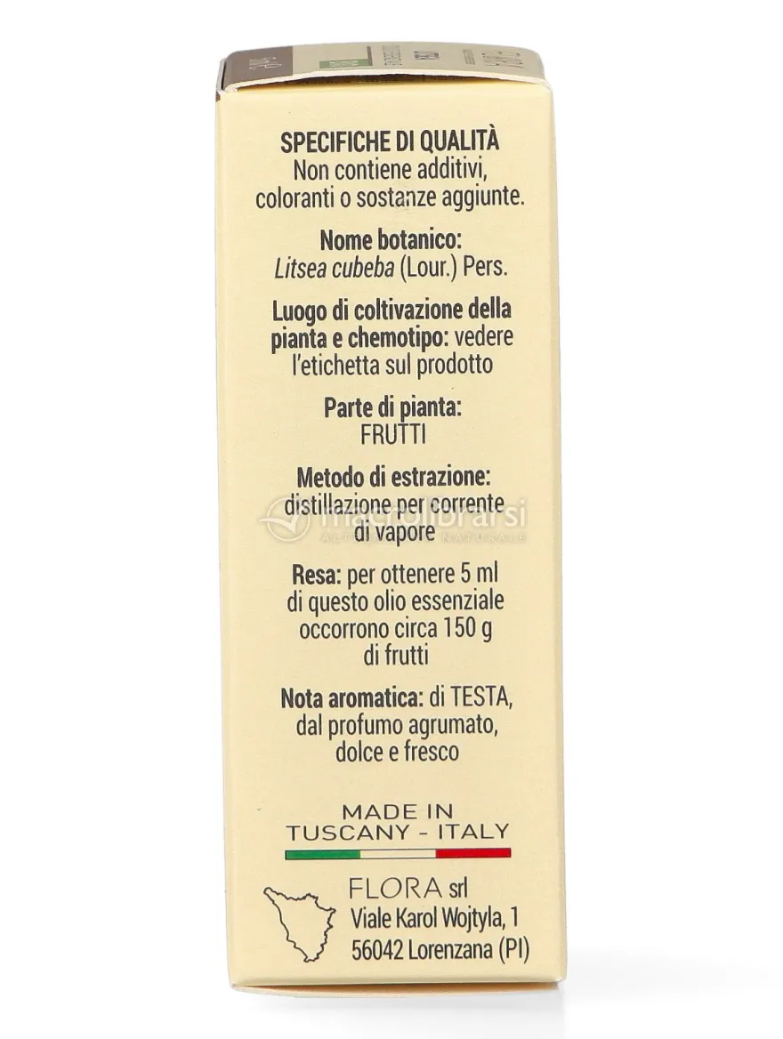 Olio Essenziale di Litsea Bio