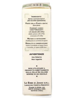 Olio Essenziale di Mirto Selvatico Bio