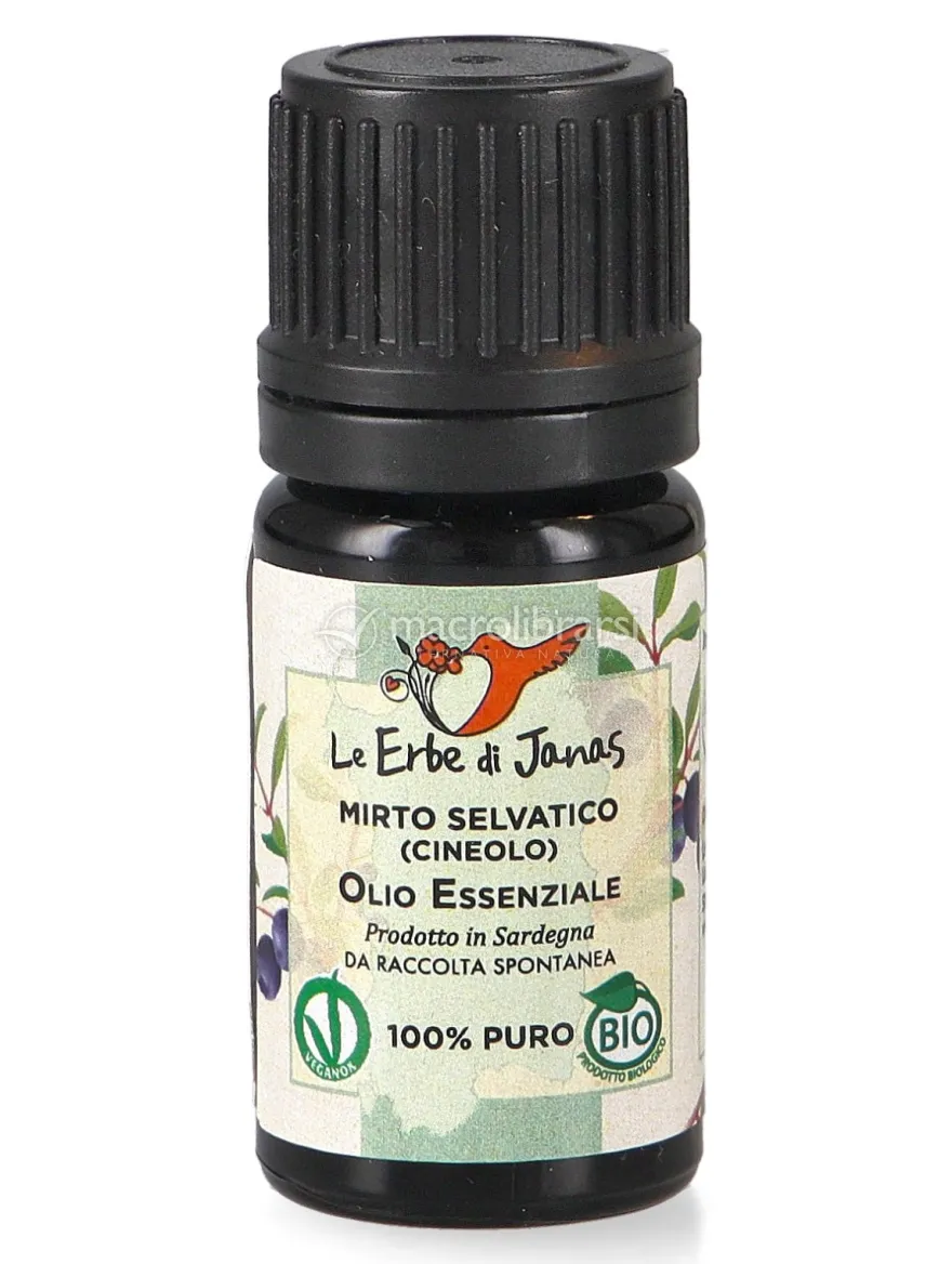 Olio Essenziale di Mirto Selvatico Bio