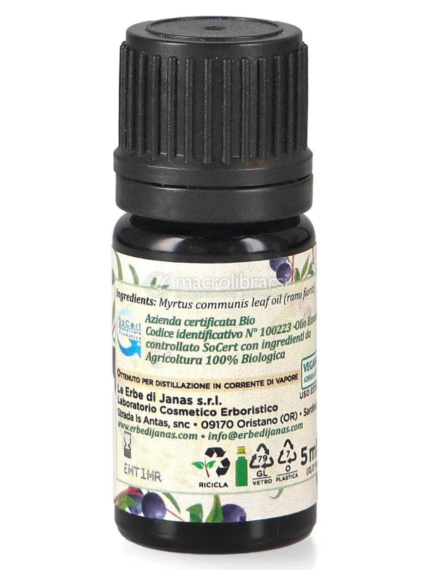 Olio Essenziale di Mirto Selvatico Bio