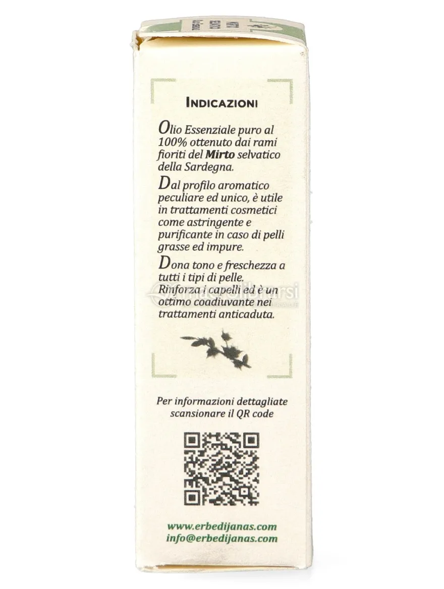 Olio Essenziale di Mirto Selvatico Bio