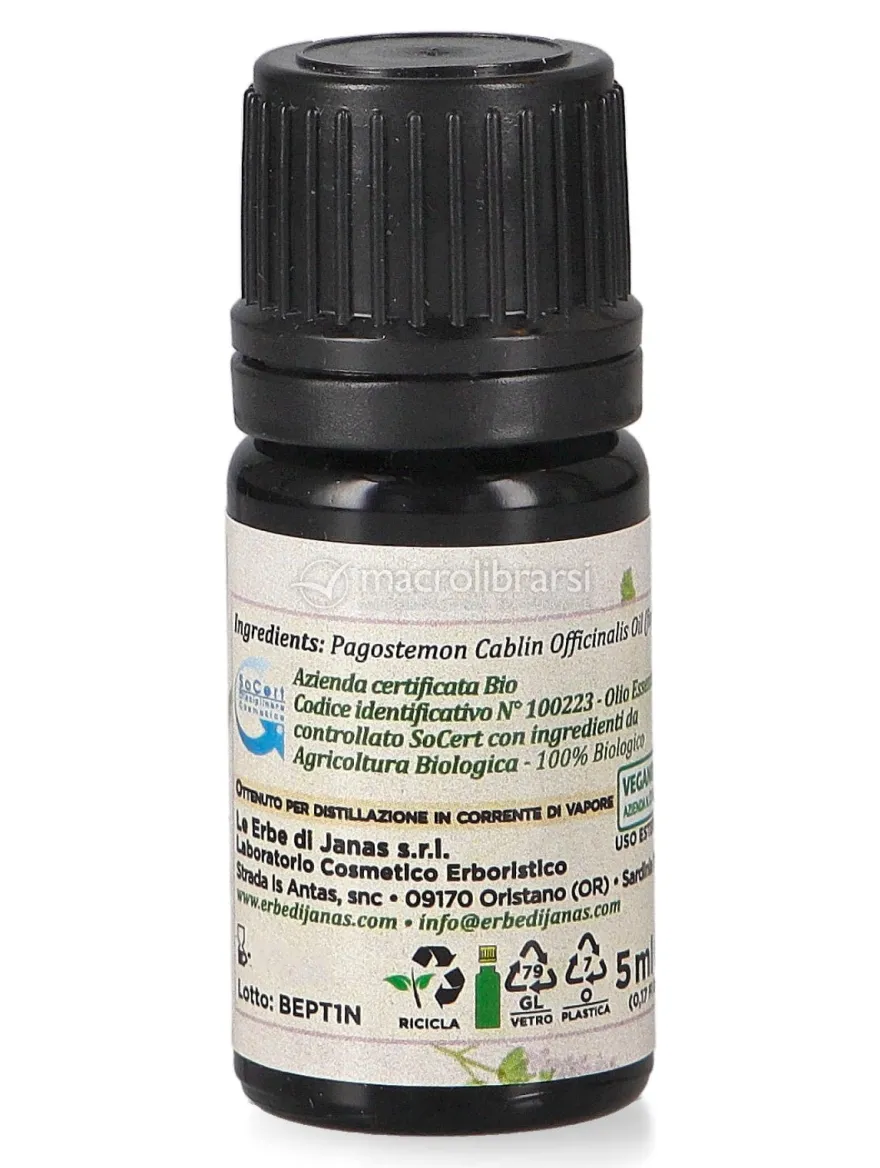 Olio Essenziale di Patchouli Bio