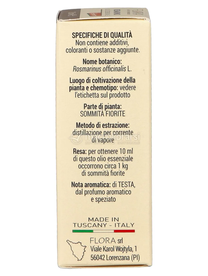 Olio Essenziale di Rosmarino Bio