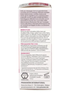 Olio per Massaggio Sonno