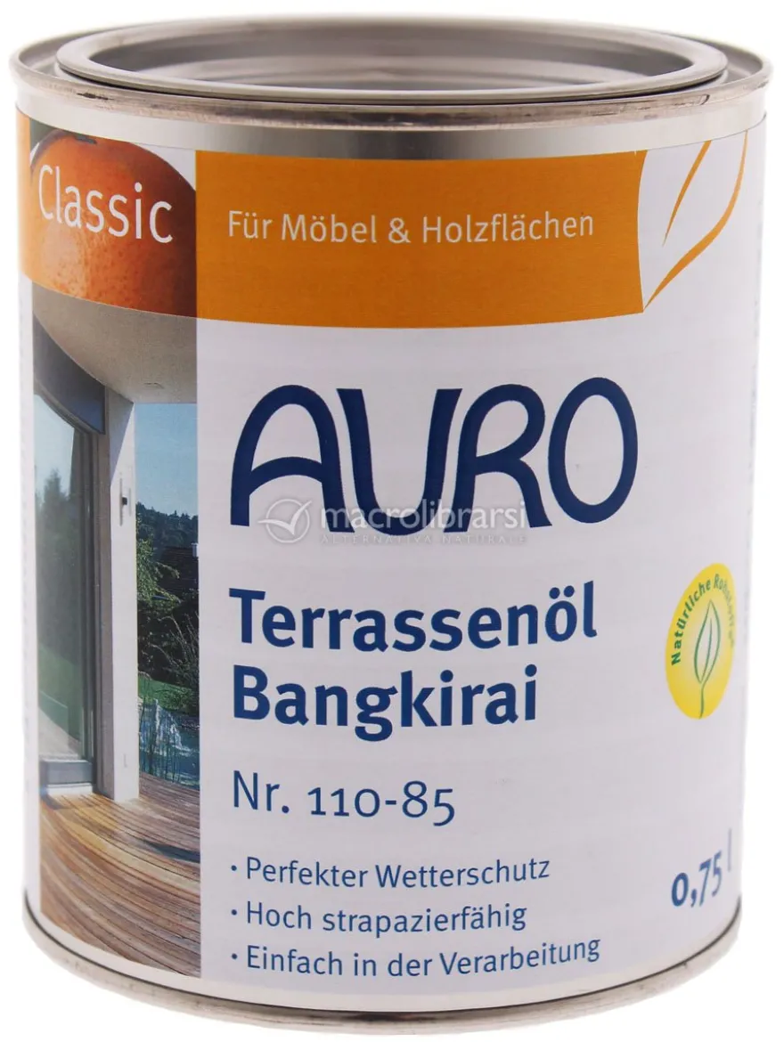 Olio per Pavimenti in Legno da Esterno - Bangkirai n.110-85