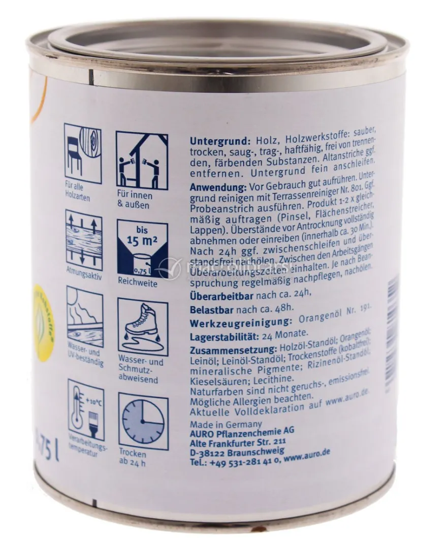 Olio per Pavimenti in Legno da Esterno - Bangkirai n.110-85