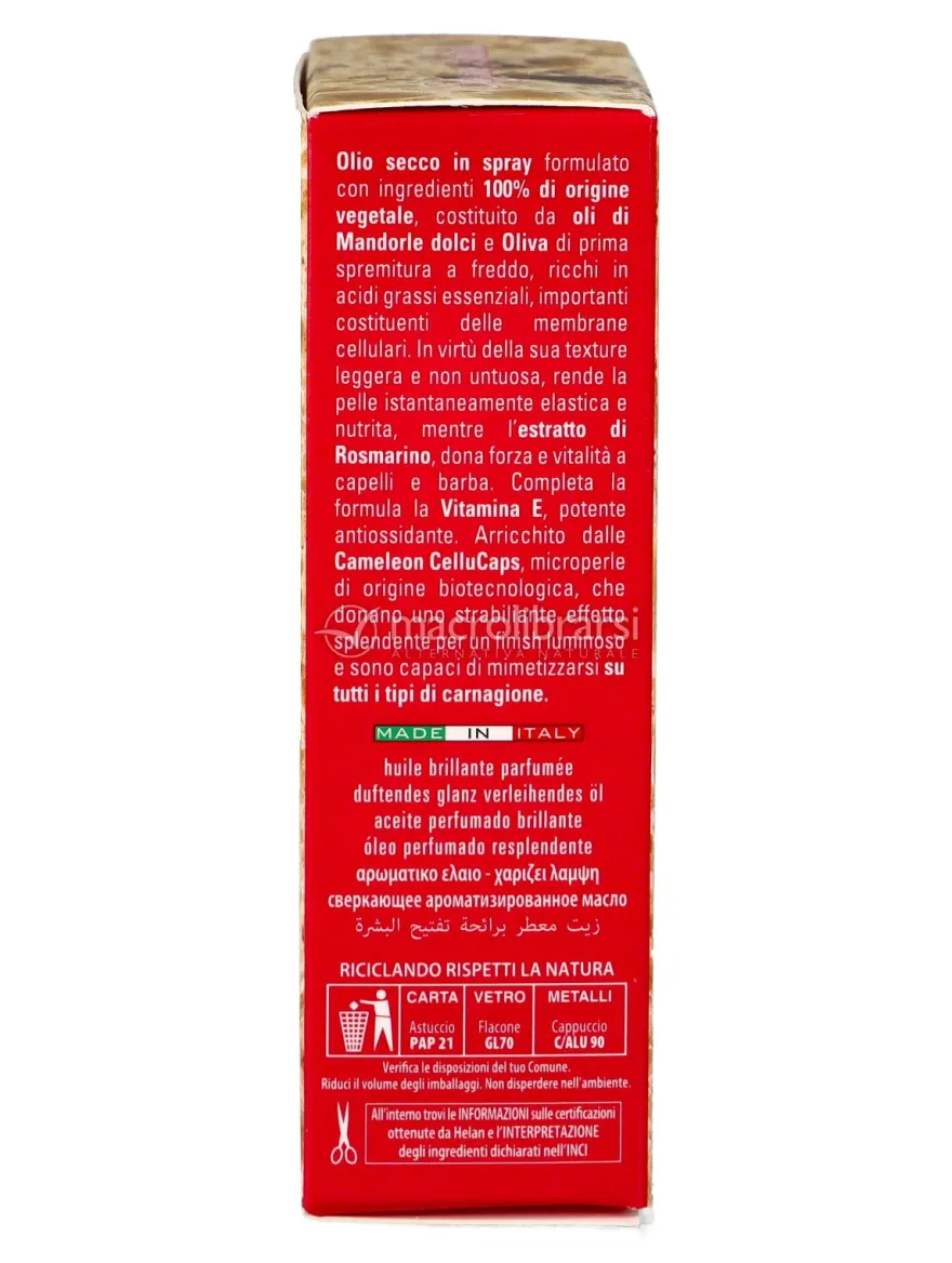Olio Profumato Splendente Fragranza Panettone