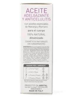 Olio snellente e per la cellulite per il corpo