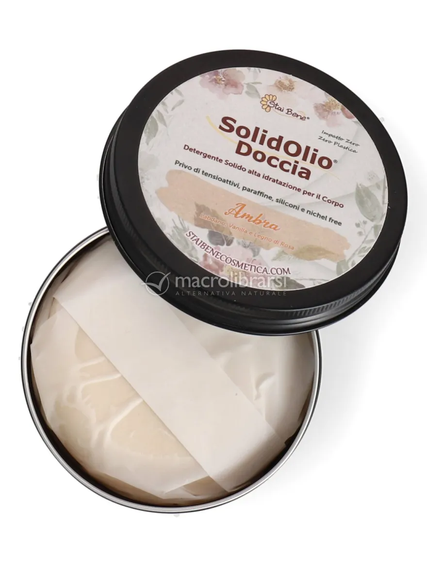 Olio Solido Bio Doccia - Ambra