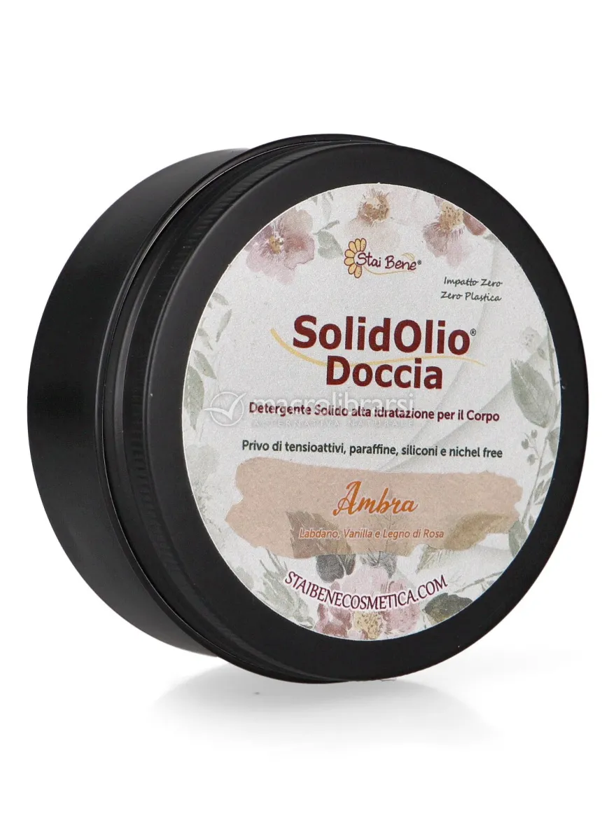Olio Solido Bio Doccia - Ambra
