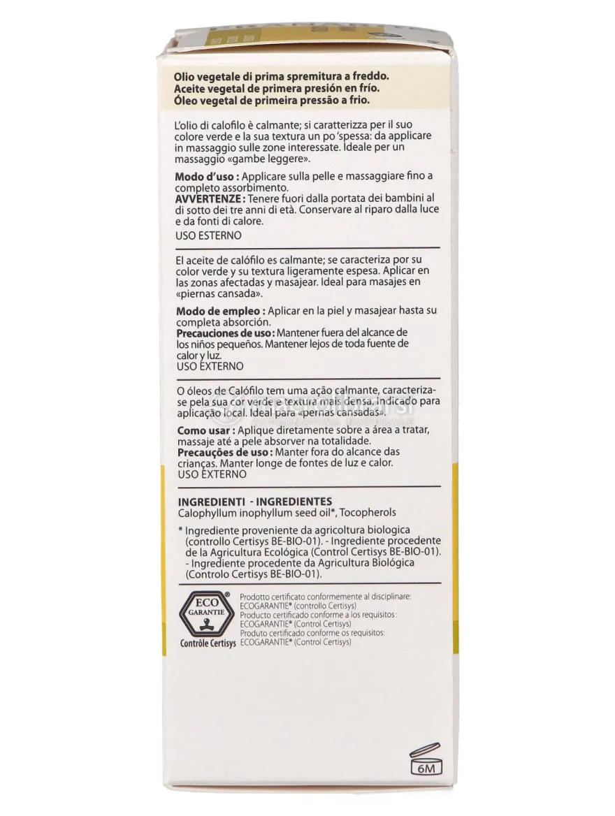 Olio Vegetale di Tamanu Bio
